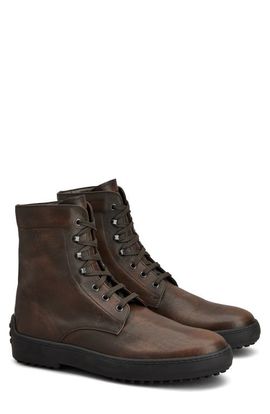 Tod's Tod's Winter Gomma Lace-Up Boot