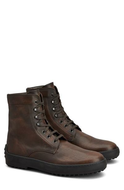 Tod's Tod's Winter Gomma Lace-Up Boot