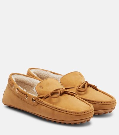 Tod's Tod's Winter Gommino leather driving shoes