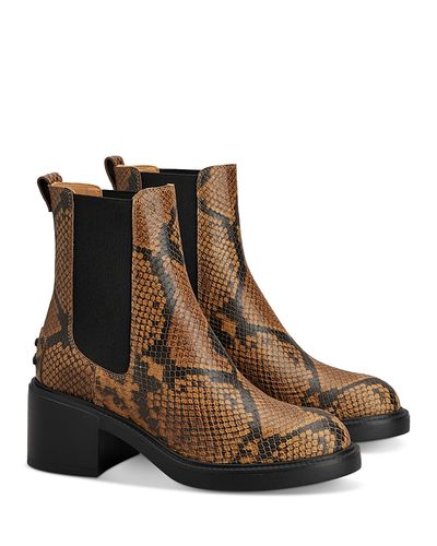 Tod's Tod's Women's Leather Chelsea Ankle Boots