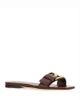 Tod's Tod's Women's Leather Slide Sandals - 1