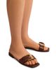 Tod's Tod's Women's Leather Slide Sandals - 2