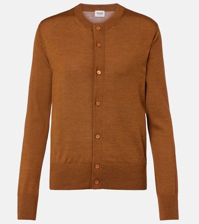 Tod's Tod's Wool and silk-blend cardigan