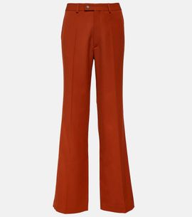 Tod's Tod's Wool crÃªpe wide-leg pants