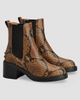 Tod's Women's 60MM Snakeskin-Embossed Leather Chelsea Boots - 4