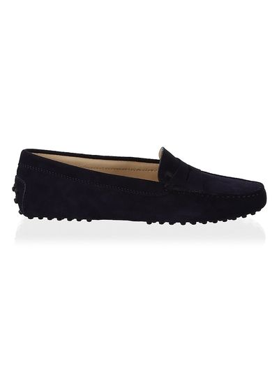 Tod's Women's Gommini Suede Driving Loafers