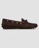 Tod's Women's Grommet Suede Driving Loafers - 7
