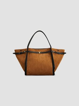 Tod's Women's Medium Suede Shopper Tote Bag