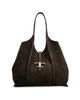 Tod's Women's Medium Suede Shopping Tote Bag - 1