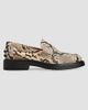 Tod's Women's Snakeskin-Print Leather Penny Loafers - 1