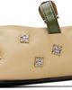 Toga Pulla Toga Pulla Beige & Khaki Mary Jane Ballerina Flats - 3