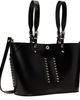 Toga Pulla Toga Pulla Black Big Leather Tote - 3