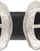 Toga Pulla Toga Pulla Black Double Buckle Wide Belt - 1