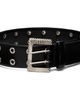 Toga Pulla Toga Pulla Black Eyelet Metal Belt - 1