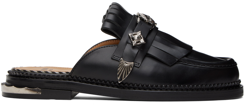 Toga Pulla - Black Hard Loafers