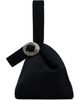 Toga Pulla Toga Pulla Black Knit Tote - 1
