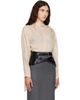 Toga Pulla Toga Pulla Black Leather Corset Belt - 2