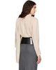Toga Pulla Toga Pulla Black Leather Corset Belt - 3