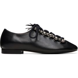 Toga Pulla Toga Pulla Black Leather Derbys