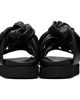 Toga Pulla Toga Pulla Black Leather Flat Sandals - 2