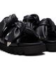 Toga Pulla Toga Pulla Black Leather Flat Sandals - 4