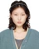 Toga Pulla Toga Pulla Black Leather Headband - 1