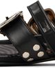 Toga Pulla Toga Pulla Black Metal Mesh Ballerina Flats - 3