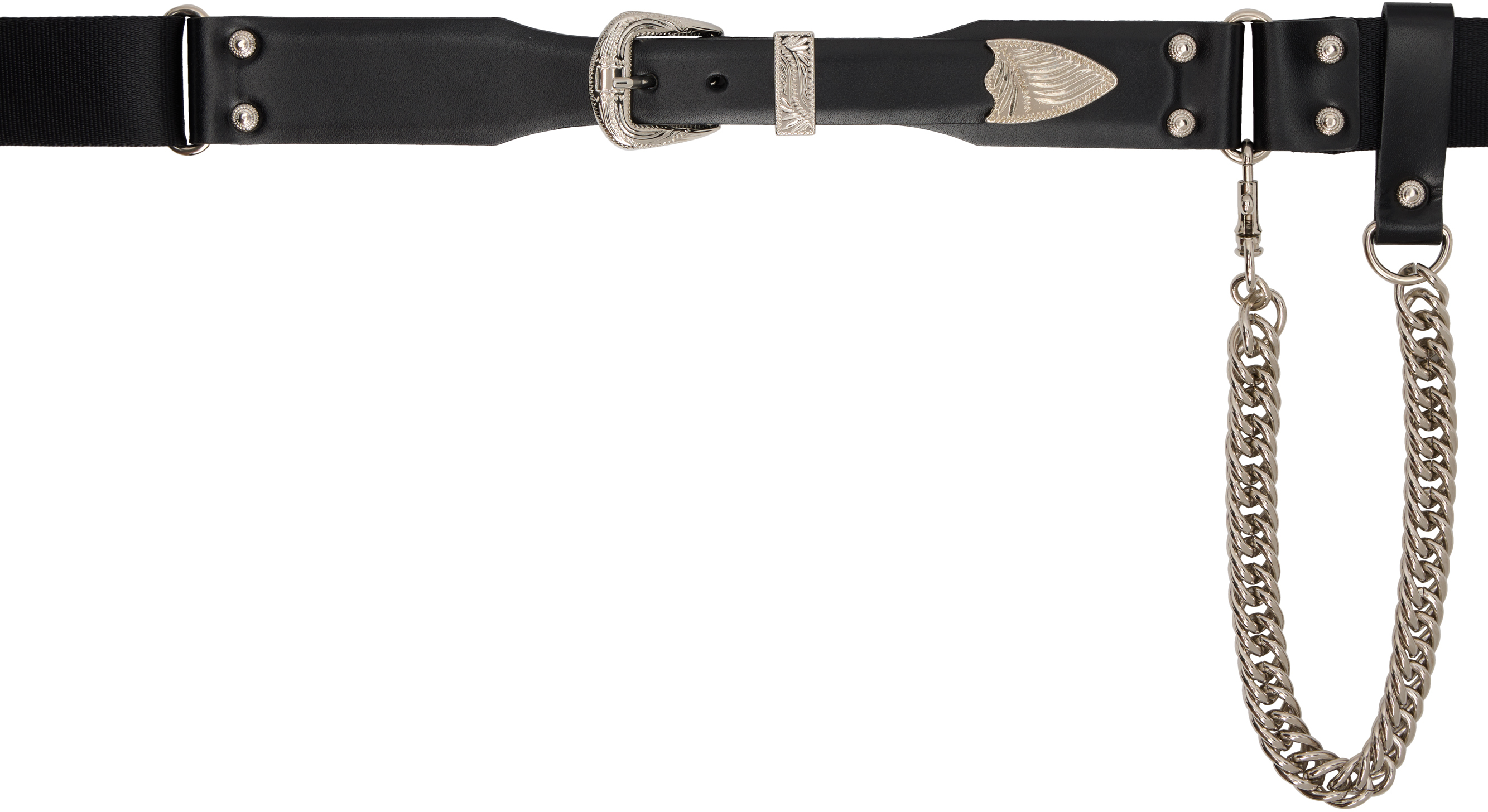 Toga Pulla - Brown Chain Key Ring Belt