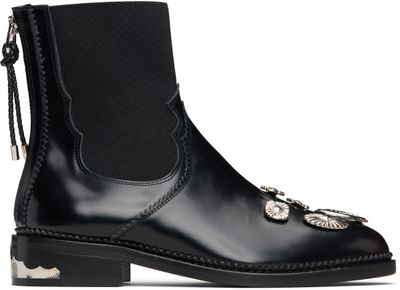 Toga Pulla Toga Pulla Black Polido Boots