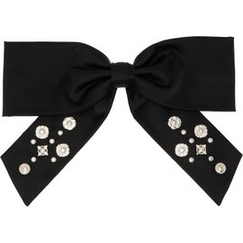 Toga Pulla Toga Pulla Black Ribbon Hair Clip