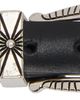 Toga Pulla Toga Pulla Black Ring Metal Narrow Belt - 1