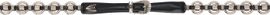 Toga Pulla Toga Pulla Black Ring Metal Narrow Belt