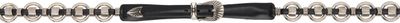 Toga Pulla Toga Pulla Black Ring Metal Narrow Belt