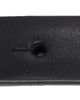 Toga Pulla Toga Pulla Black Ring Metal Narrow Belt - 2