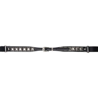 Toga Pulla Toga Pulla Black Rivet Leather Belt