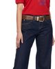 Toga Pulla Toga Pulla Brown Buckle Wide Belt - 2