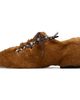 Toga Pulla Toga Pulla Brown Faux-Fur Leather Derbys - 3