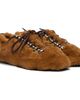Toga Pulla Toga Pulla Brown Faux-Fur Leather Derbys - 4