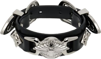 Toga Pulla Toga Pulla Double Buckle Bangle Bracelet