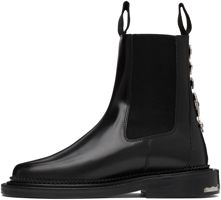 Toga Pulla - SSENSE Exclusive Black Hardware Boots