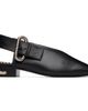 Toga Pulla Toga Pulla SSENSE Exclusive Black Leather Ballerina Flats - 1