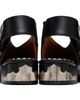 Toga Pulla Toga Pulla SSENSE Exclusive Black Leather Ballerina Flats - 2