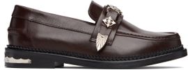 Toga Pulla Toga Pulla SSENSE Exclusive Brown Detail Loafers