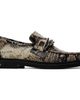 Toga Virilis Toga Virilis Beige Embossed Snake Loafers - 1