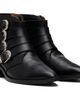 Toga Virilis Toga Virilis Black 4 Metal Cowboy Boots - 4