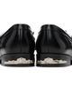 Toga Virilis Toga Virilis Black & White Fringe Loafers - 2