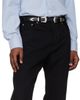 Toga Virilis Toga Virilis Black Double Buckle Belt - 3