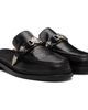 Toga Virilis Toga Virilis Black Embossed Croco Loafers - 4