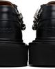 Toga Virilis Toga Virilis Black Hard Leather Boat Shoes - 2