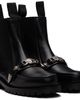 Toga Virilis Toga Virilis Black Hard Leather Chelsea Boots - 4